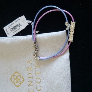 Kendra Scott Mom Friendship Bracelt Bracelt Blue and Pink. NWT